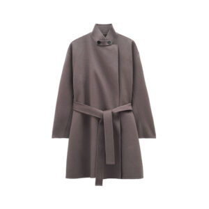 Oversized Wool Wrap Coat Jacket Calvin Klein