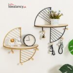 Creative Wall Storage Shelf With Hook - Image 2