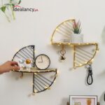 Creative Wall Storage Shelf With Hook - Image 3