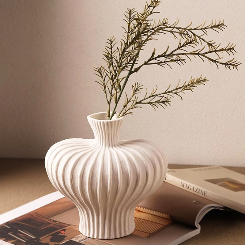 1737715179_Lantern_fruit_flower_vase_1.jpg Lantern Fruit Flower Vase-White - Image 1