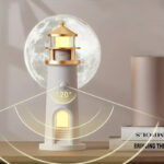 LED Moon Projection Night Light Lamp - Image 2