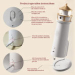 LED Moon Projection Night Light Lamp - Image 4