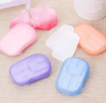 Set Of 20 Travel Scented Paper Soap,Travel Disposable Soap Sheet, Soap Paper Sheet - Image 5