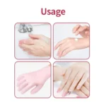 Silicone Gel Moisturizing Gloves, Hand Spa Manicure Silicone Gloves, Manicure Gloves For Dry Cracked Hand And Soften Rough Skin - Image 5