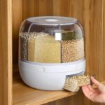 10kg Cereal Dispenser – Airtight Wall-Mount Food Storage