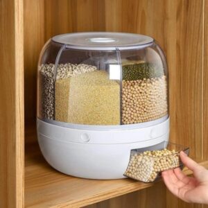 10kg Cereal Dispenser – Airtight Wall-Mount Food Storage