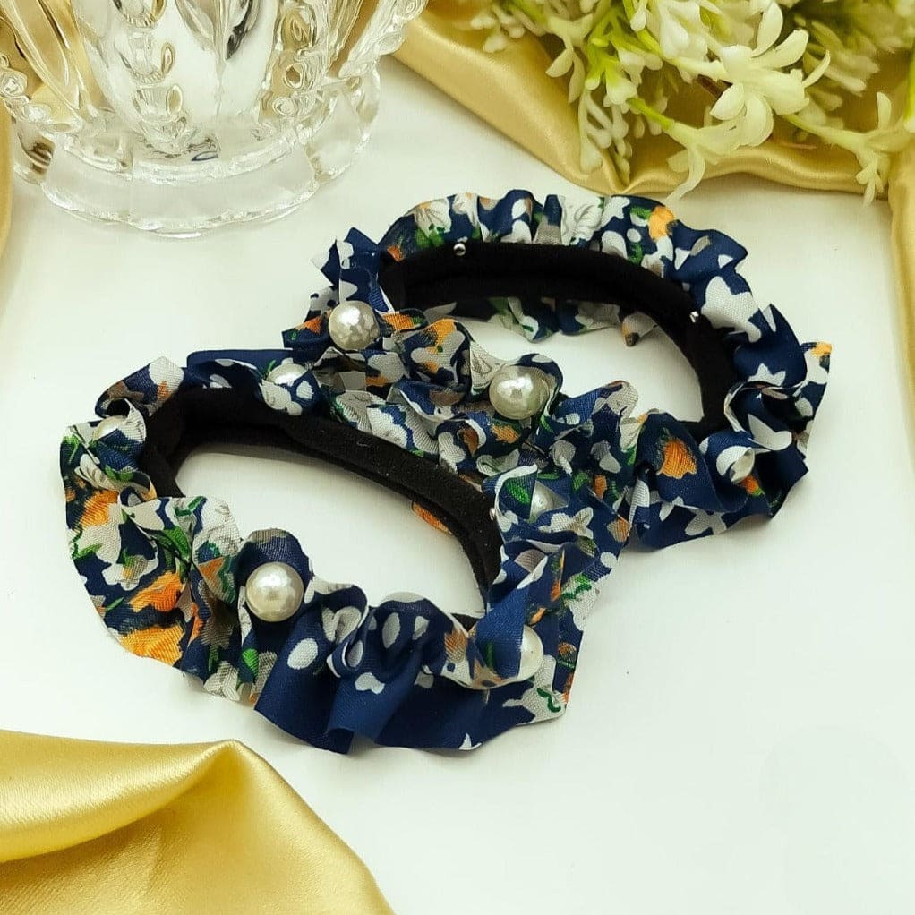 WhatsAppImage2024-03-17at1.39.28AM-Photoroom.jpg Pack of 6 Hair Scrunchies, Elastic Bands Ponytail Holder, Ties Rope Chiffon Headband, Anti-Hair-Breakage Ponies Set for Girls, Women - Image 1