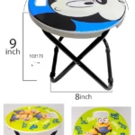 Character folding stool iron merterial