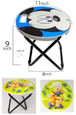 Character folding stool iron merterial