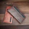 Dunbollu High Quality Genuine Leather Men Wallet Small Card Holder Male Wallets Pocket Purse Magnetic lock