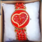 Heart Shape Bracelet Watch For Girls | New Arrival Heart Shape Dial Watch For Girls - Image 2