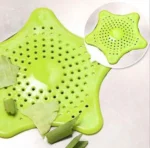 Star Shaped Drain Stopper, Bathroom Silicone Drain Filter, Bath Plug Plunger, Silicone Strainer Bathroom & Kitchen - Image 3