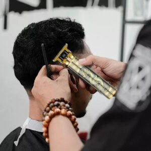 Vintage T9 Golden Dragon Trimmer, Electric Clipper Razor, Hair Cutting Machine Trimmer For Men, T9 USB Electric Professional Beard Haircut Style
