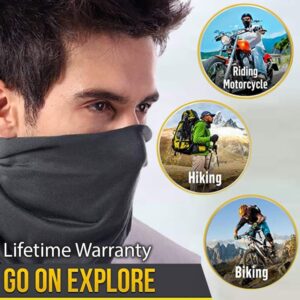 Face Coverings Mask, Men's Cooling Neck Gaiter, Face Cover Scarf Mask, Windproof Scarf Mask Face, Bandana Men Women