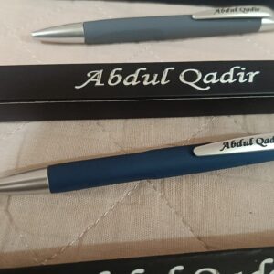 Customized pen with customized box