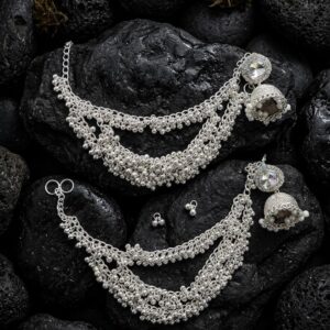 EARRING WITH  3 STEP SAHARY