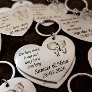 Heart Shape Love Keychain