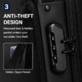 Anti-Theft Sling Bag with USB Charging Port – Waterproof Crossbody Travel Bag