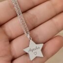 💖 Custom Star💓 Engraved Locket