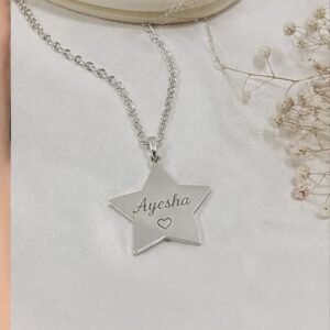 💖 Custom Star💓 Engraved Locket