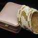 Beautiful Nagina Pearl Bangles Set