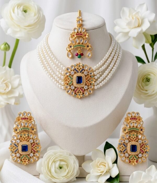 Malti 9 Ratan choker set
