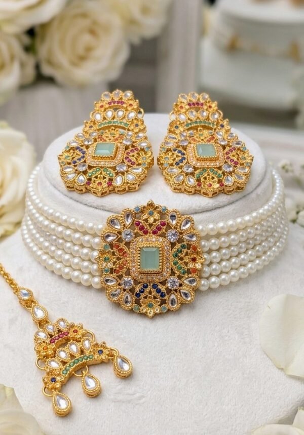 Malti 9 Ratan choker set
