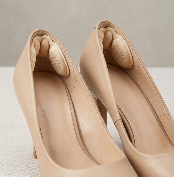 Butterfly Heel Protector Cushion Pads 1 Pair - In-shoe view