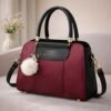 Dual Tone Satchel Handbag for Women - Office & Party Wear Ladies Bag