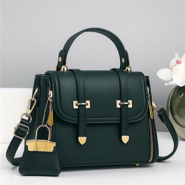 Essential Handbag with Crossbody Bag & Pouch for Women - Complete Set