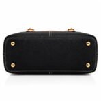 Black & Beige Two-Tone Tote with Pouch - Women's 2 Piece Bag Set