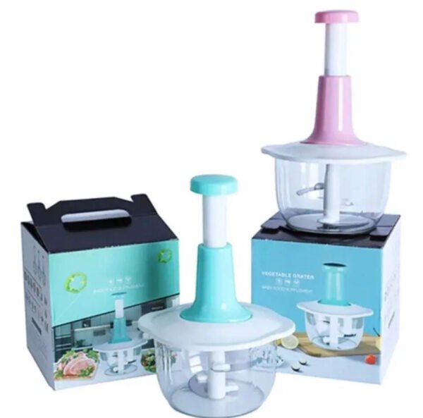 1.5 Litre Push Chopper (3 Blades With Beater & lock ) - with Cash on Delivery