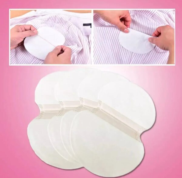 1-pair-deodorants-cotton-pads-underarm-armpit-sweat-pads-dress-disposable-stop-sweat-shield-guard-absorbing-3-1 1 Pair Deodorants Cotton Pads Underarm - for Home Use