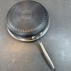 10 inch Medium Size SUS Stainless Steel Non-Stick Silver Pan - Online in Pakistan