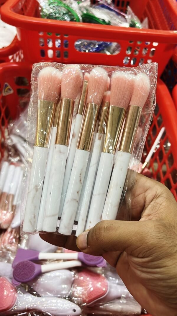 10pcs Marble Design Makeup Brush Set - with Cash on Delivery