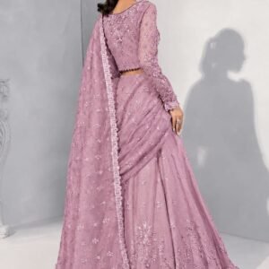 Couture Embroidered Wedding Saree for Women - Luxury Bridal Wear - view 1
