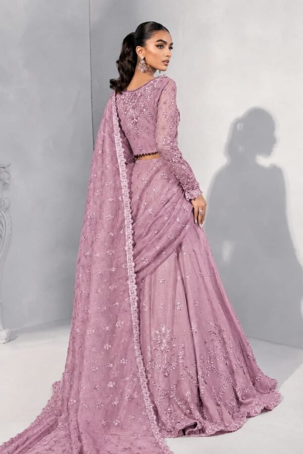 Couture Embroidered Wedding Saree for Women - Luxury Bridal Wear - view 1