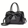 Black Bow Detail Handbag for Women – Stylish Ladies Handbag Online in Pakistan