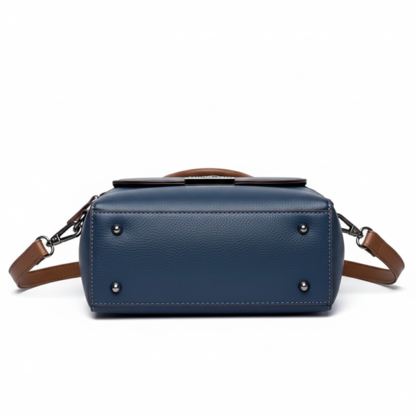 Blue Zip Closure Dual Zipper Crossbody Bag for Women – Stylish Ladies Bag Online in Pakistan
