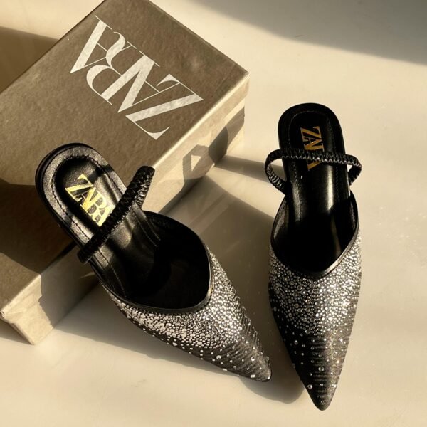 Black Rhinestone Pumps for Women – Stylish Ladies Pumps Online in Pakistan