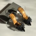 Black Wings Transparent Heels for Women – Stylish Ladies Heels Online in Pakistan