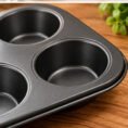 6-Cup Non-Stick Muffin Baking Tray - view 4