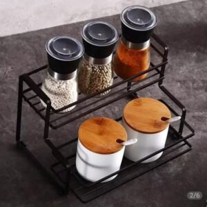 2 Layer Metal Spice Rack - Online in Pakistan