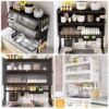 2 Layer Over the Sink Cabinate (Box Packing)* Black & White Colour Available - for Home Use