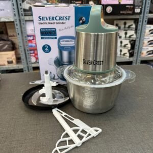 2 Litre Capacity Silver Crest Rechargeable Meat Choppers (Deluxe Quality)
