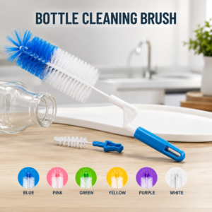 2 Pcs Feeder Cleaning Brush - Durable Design