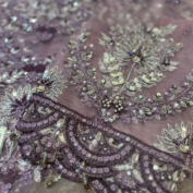 Couture Embroidered Wedding Saree for Women - Luxury Bridal Wear - view 2