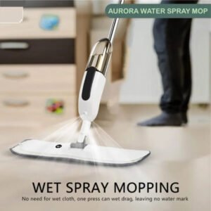 2in1 360 Degree Water Spray Micro Fiber Mop with Box Packing - for Home Use
