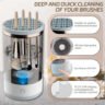 3-in-1 Rechargeable Makeup Brush Cleaner & Dryer Stand