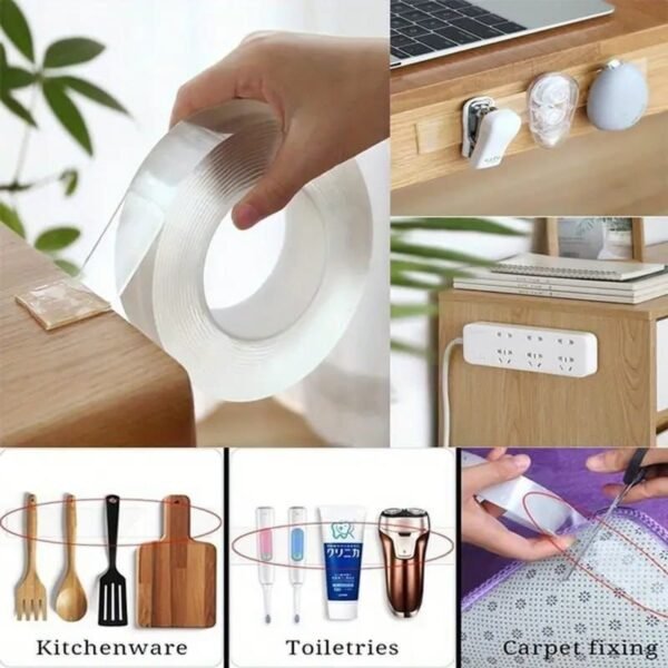 3 Metre Silicone Double Sided Nano Tape - High Quality